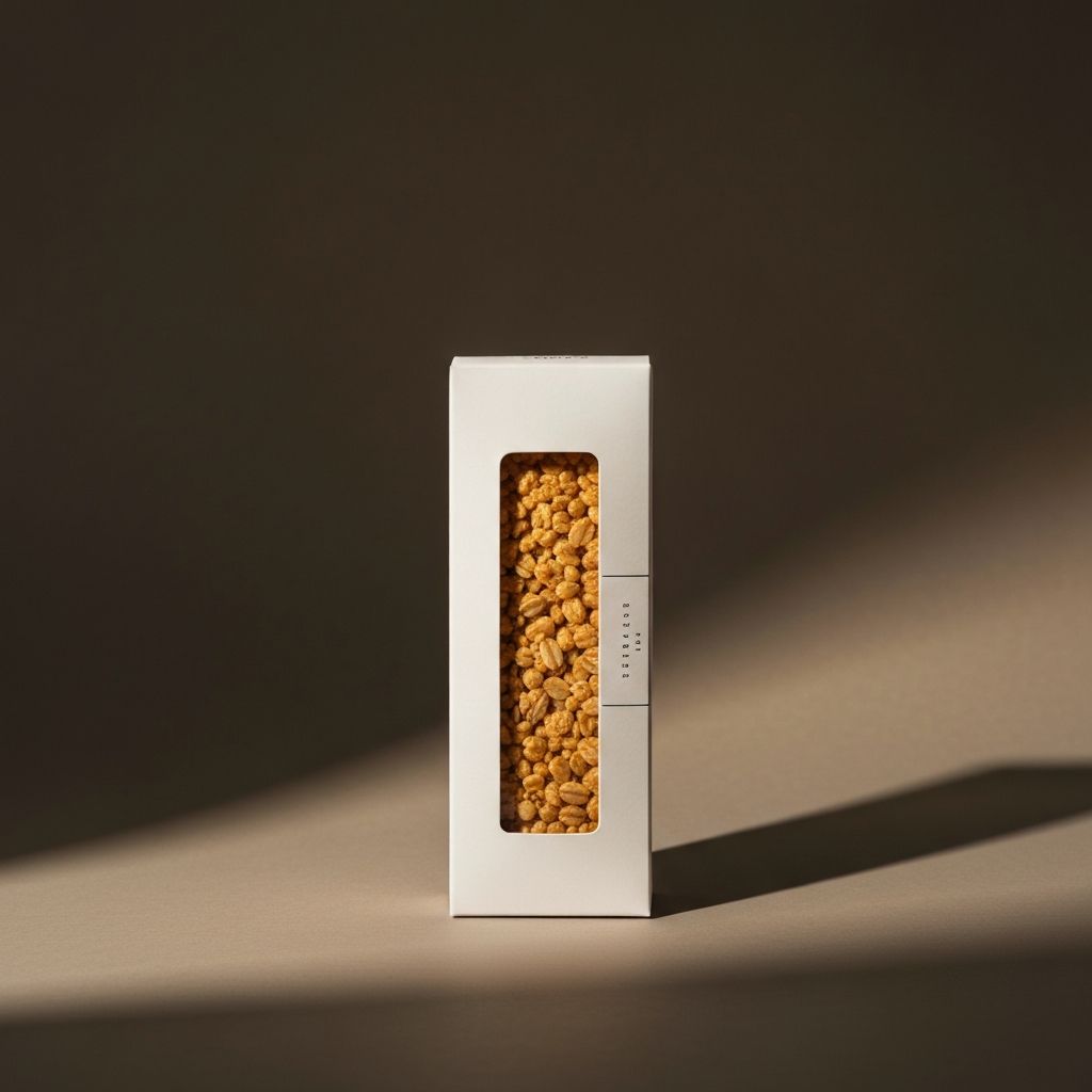 Premium food product — artisan snack bar